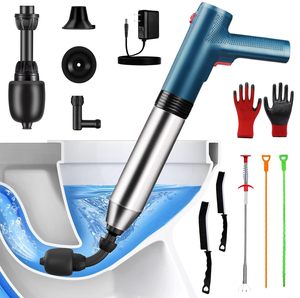 <span class=keywords><strong>Desatascador</strong></span> Eléctrico Recargable <span class=keywords><strong>de</strong></span> Alta Presión para Tuberías, Inodoros y Desagües <span class=keywords><strong>de</strong></span> Baño y Cocina, Venta al Por Mayor - Product Image 1