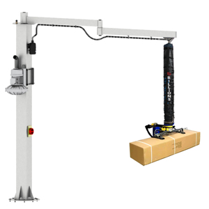 60Kg Dozen Luchtpijp Vacuüm <span class=keywords><strong>Lifter</strong></span> Voor Zware Kartons Tillen Met Twee Aangepaste Zuignappen Gebruiken 140Mm Vacuüm Hijspijp - Product Image 1