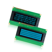 Module d'affichage OLED 20x4 écran de caractères 5V Interface parallèle/série Module de diode électroluminescente organique à faible consommation d'énergie