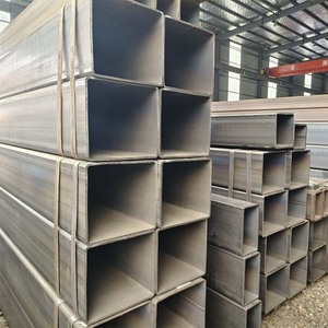 Ống rỗng hình vuông và hình chữ nhật màu đen với độ dày thành mỏng - Product Image 3