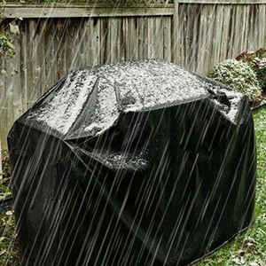 Bâche PE noire imperméable en tissu écologique pour tente - Product Image 5