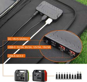 Panneaux solaires pliables en silicium monocristallin à haute efficacité 100W 23% - Charge rapide réglable - Étanche IP65 - Certifié CE - Product Image 4