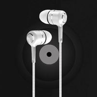 Écouteurs intra-auriculaires personnalisés 3,5 mm, casque stéréo avec basses, écouteurs filaires en plastique avec micro, contrôle du volume, étanches IPX-6, 1,2 m