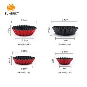 Moules de cuisson réutilisables en acier pour gâteaux, muffins, puddings, biscuits, fromages, <span class=keywords><strong>mini</strong></span>-tartes et œufs - Product Image 4