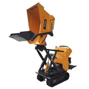 ماكينة تحميل ذاتية مصغرة للحديقة مع مجرفة مرتفعة الطلب - Product Image 1