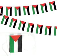 Drapeau de la Palestine-International palestinien Bunting Pennant Banner