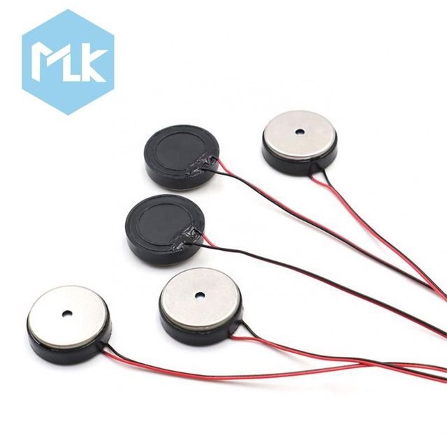 MLK 16mm 8 Ohm 1W Audio Hearing Aid Bone Vibrator Horn Transducer Mini Bone Conduction Headphone Bone Conduction Speaker