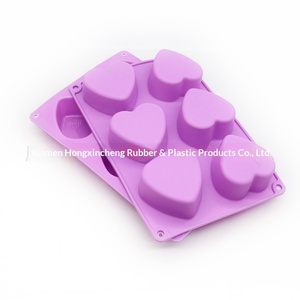 Moule à pâtisserie demi-cercle cœur rose fleur pour gâteau mousse pain, compatible four, nouveauté 2024, offre spéciale - Product Image 5