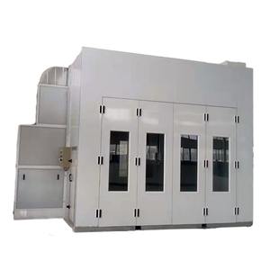 Cabine de pulvérisation de peinture pour voiture avec brûleur diesel et gaz ou système de chauffage électrique. - Product Image 6