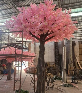 Arbre Artificiel Fleurissant <span class=keywords><strong>Cerisier</strong></span> Décoratif Arbre de Décoration de Mariage <span class=keywords><strong>Cerisier</strong></span> Blanc - Product Image 4
