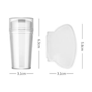 Estampador de Uñas de Silicona de Cristal, Diseño Totalmente Transparente, Fácil de Limpiar, para Uñas DIY, Precio Bajo por Compra Combinada - Product Image 3