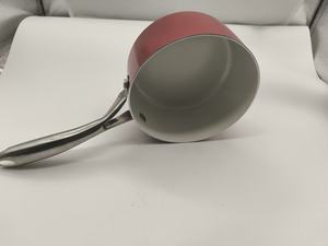 <span class=keywords><strong>Casserole</strong></span> en céramique antiadhésive, <span class=keywords><strong>casserole</strong></span> à lait en aluminium avec poignée en acier inoxydable, compatible avec les cuisinières à <span class=keywords><strong>induction</strong></span> et à gaz - Product Image 3