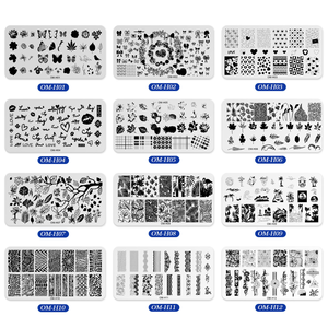 Plaque d'estampage d'<span class=keywords><strong>ongles</strong></span> feuille de rose papillon fleur amour pochoir de conception pour outil de modèle d'impression de <span class=keywords><strong>vernis</strong></span> <span class=keywords><strong>à</strong></span> <span class=keywords><strong>ongles</strong></span> - Product Image 5