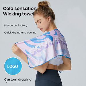Serviettes de sport en microfibre tissée, séchage rapide, absorption de la transpiration, course à pied, yoga, fitness, gym, rafraîchissantes, logo personnalisé, vente en gros - Product Image 2