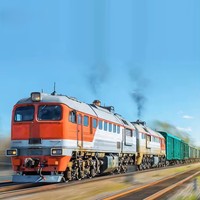 Transitaire vérifié Alibaba, transport ferroviaire, aérien et routier combinés, expédition DDP de Chine vers les États-Unis, l'Europe, FBA