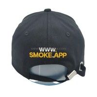 Topi Snapback 6 Panel Model Rata Anti Air dengan Logo Kustom untuk Pria & Wanita