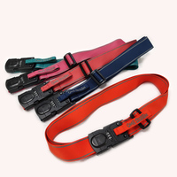 Ceinture à bagages couleur arc-en-ciel avec serrure à chiffres balance de poids ceinture de valise ceinture à bagages d'haltérophilie personnalisée