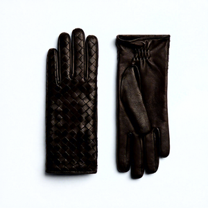 Custom Womens Opera Length Leather <b>Gloves</b> <b>Touchscreen</b> Breathable Cotton Lined Winter Warm Fashion Daily Wear <b>Gloves</b> - Product Image 3