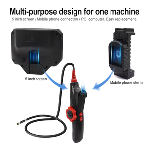 Outils d'inspection <span class=keywords><strong>vidéo</strong></span> automobile, endoscope, <span class=keywords><strong>écran</strong></span> LCD couleur, articulation bidirectionnelle, outils industriels automobiles - Product Image 3