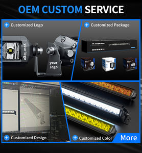 AURORA USA progettato senza viti Combo fascio <span class=keywords><strong>LED</strong></span> Pod <span class=keywords><strong>Offroad</strong></span> 12v <span class=keywords><strong>LED</strong></span> auto luce Bar - Product Image 6