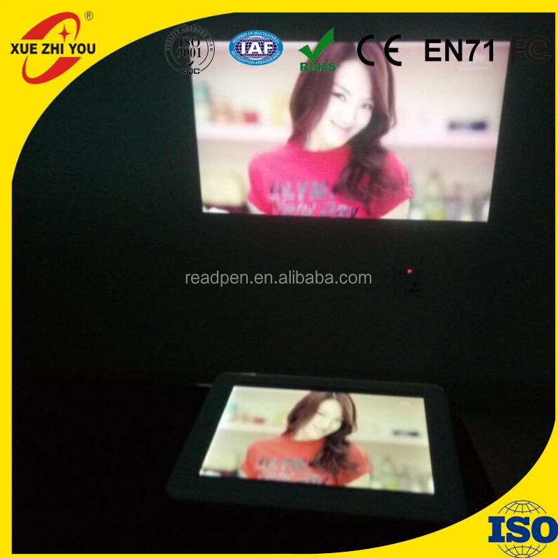 Nuevo 1 + 16GB Android 4,4 proyector Tablet PC rentable Mini proyector Wifi inalámbrico Smart Tablet PC