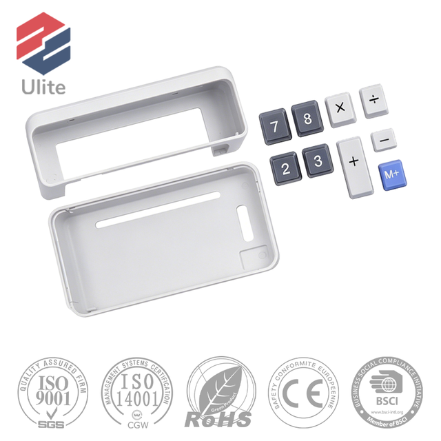 High Quality Injection Molding Calculator Shell ABS Custom Desktop Calculator Shell Modern Plastic Case Mold Factory