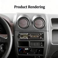 Vente en gros d'usine, lecteur MP3 universel pour voiture 1DIN avec 2 USB, BT, FM, carte TF, autoradio, système multimédia