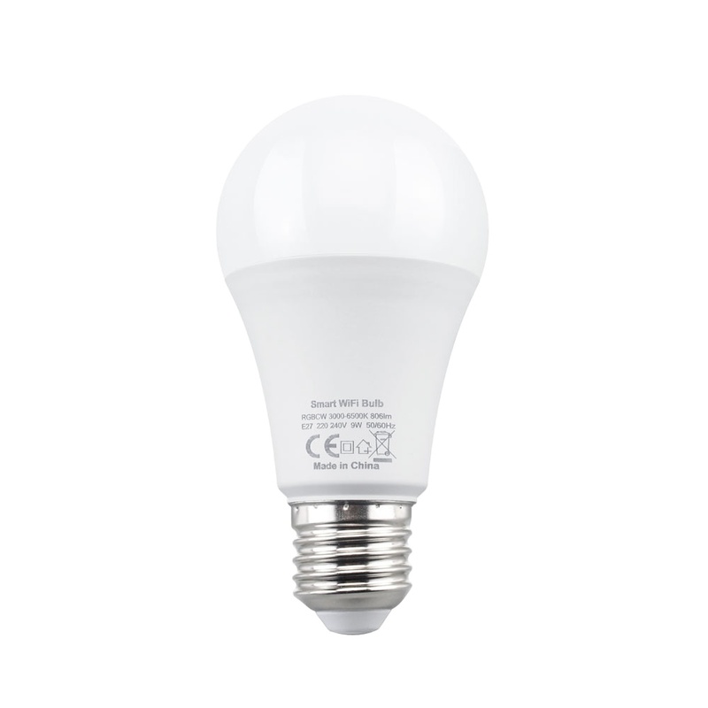 9W RGBCW E26 AC100 110V Wifi
