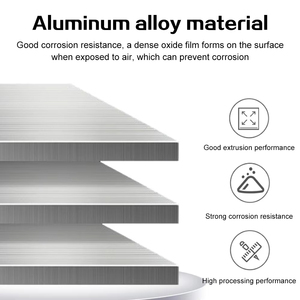 4 in 1 Aluminum <strong>Cutting</strong> Fillet <strong>Template</strong> R30-R50 Board Radius Arc Angle Positioning Measure Round Corner Jig - Product Image 6