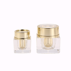 Envases Cosméticos Personalizados de Lujo, Botella Acrílica Dorada con Pulverizador para Lociones, 30ml-120ml, Tarro para Crema Facial, 15-50g - Product Image 4