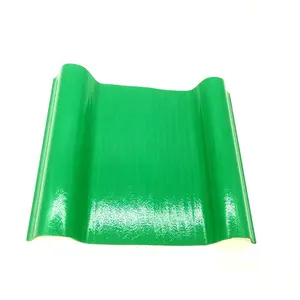 1mm 1.2mm 1.5mm 2mm Thickness Customized Panel Corrugated Fiber Glass Reinforced Polyester FRP Roofing Sheet for Skylight