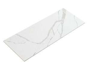 Mobile Bagno Sospeso Scanalato di Alta Qualità con Lavabo Elegante e Specchio - Product Image 3