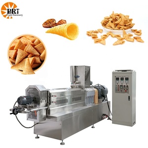 Línea de Producción de Snacks Fritos, Extrusora de Doble Tornillo para Elaboración de Chips de Maíz y Bugles - Product Image 1