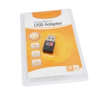 Routeur WiFi de poche 600 Mbps RTL8811AU Clé USB WiFi, Adaptateur sans fil USB pour PC Ordinateur portable