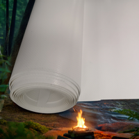 Bâche enduite de PVC résistante UV de tissu de bâche de tente de 650gsm 850gsm 900gsm imperméable pour des tentes de cérémonie