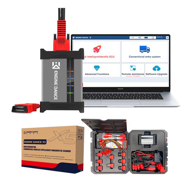 Engine DanceX5 Heavy Truck Scanner Diagnosis Tools  ECU Programming Tools for Truck and Commercial Vehicles