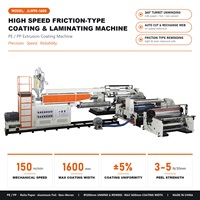 Machine de laminage aluminium et papier PE JLM90-1600 avec enrouleur à friction pour matériaux d'emballage flexibles