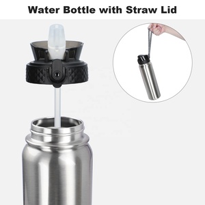 <b>Hot</b> Selling Custom Logo Insulated Water Bottle 304 Stainless Steel Lip-printed Vacuum <b>Flask</b> For <b>Hot</b> And Cool Water In Bulk - Product Image 5