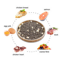 YOZA OEM ODM Vente en gros Alimentation sèche pour chats de qualité supérieure, à base de viande véritable, sans céréales, riche en protéines, faible en matières grasses, pour la santé de la peau et du pelage, différentes formes
