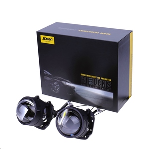 Phares à lentille de projecteur Mini Bi LED H7 <span class=keywords><strong>H4</strong></span> 9005, phares LED de 2,5 pouces, rénovation de phares automobiles - Product Image 2