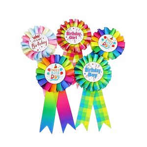 Wholesale Custom Logo Printed Satin <strong>Horse</strong> Award Ribbon <strong>Rosettes</strong> Honorable Awards Badge Ribbon - Product Image 6