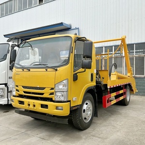 Camion benne à bras articulé ISUZU 700P 8CBM pour conteneurs à déchets, benne à déchets, chargeur de conteneurs, camion poubelle à vendre - Product Image 1