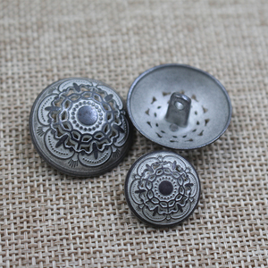 Nhà Máy Bán Buôn Chất Lượng Cao Flower Hollow Out Kim Loại <span class=keywords><strong>Shank</strong></span> May Nút Cho Áo - Product Image 6