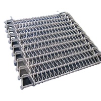Cadena de Rodillos de Alambre de Acero en Espiral de Grado Alimenticio 304/316 de la Marca RUNFENG para Transporte de Alimentos Congelados, 1 Año de Garantía