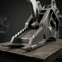Cisaille à souches LISEN pour recyclage du bois avec moteur, coupe-racines de précision pour le traitement de la biomasse et la récolte du bois
