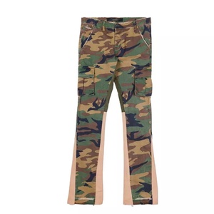 Pantalones Vaqueros Casuales de Camuflaje para Hombre, con Bolsillos Tipo Cargo, Jeans Apilados Personalizados, Venta Directa de Fábrica - Product Image 3