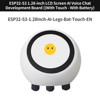Robot de Discussion Vocal IA Upgraded XiaoZhi DeepSeek en Anglais, Carte de Développement ESP32-S3 N16R8 avec Écran LCD de 1,28 Pouce, Assistant Domestique