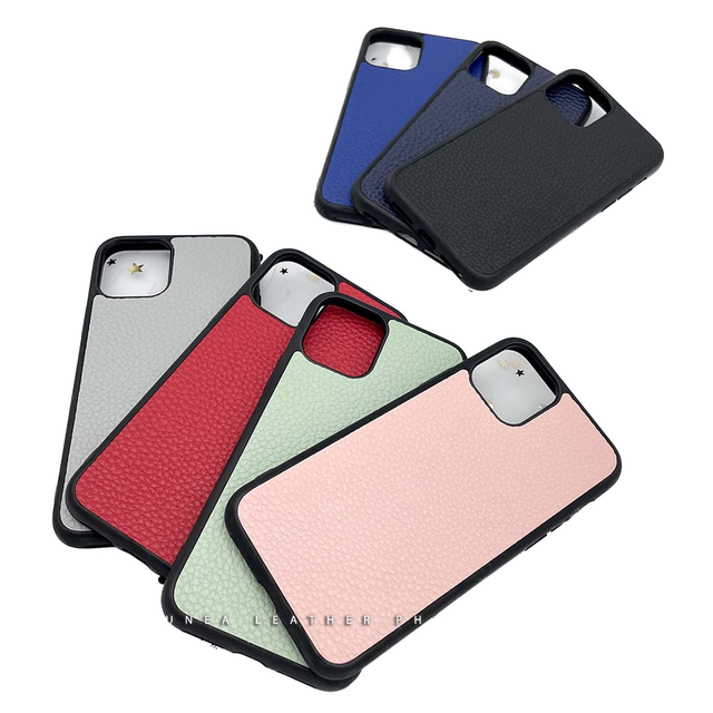 Luxury 3D Raised Vegan PU Saffiano Leather Phone Cases Protective Back Covers for iPhone 14 13 15 Ready to Ship