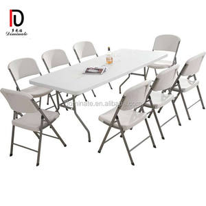 Mesa Plegable Redonda con Estructura de Hierro para Banquetes, Proveedor Chino - Product Image 3