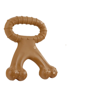 पालतू दुकान इको फ्रेंडली नई टिकाऊ नायलॉन हड्डी कुत्ते इंटरैक्टिव दांत सफाई खिलौने कुत्तों के लिए स्क्वीक च्यू खिलौना - Product Image 3